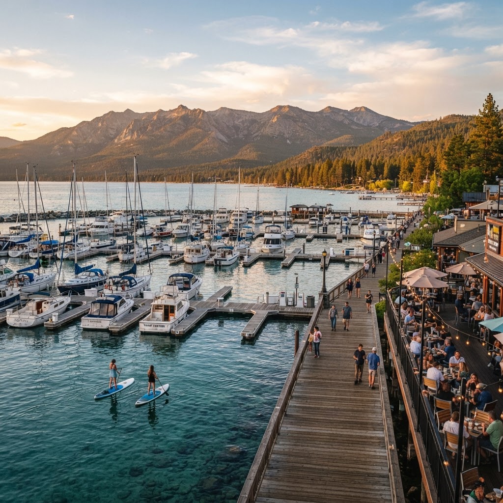 Tahoe City Marina & Lakefront