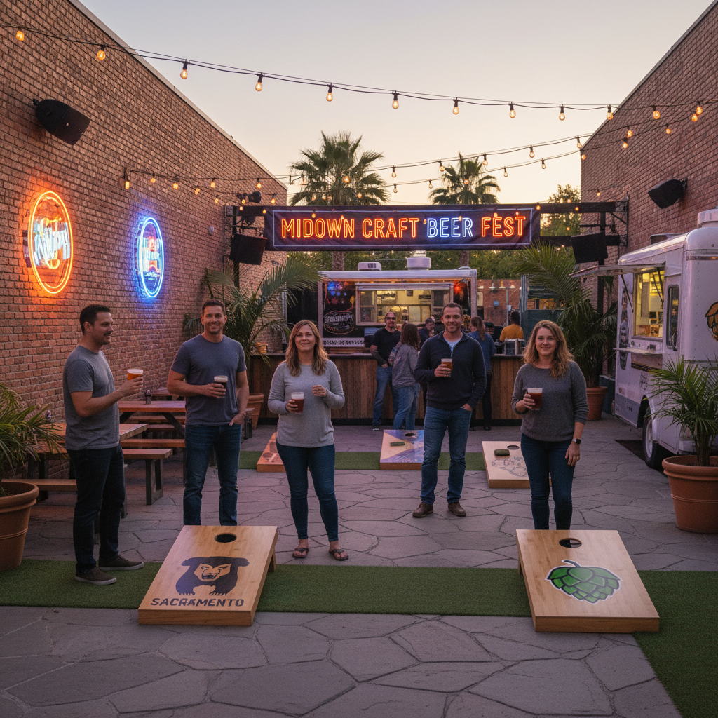 Xoso Sacramento – Cornhole Leagues — Adult Cornhole Beer League in Midtown, CA