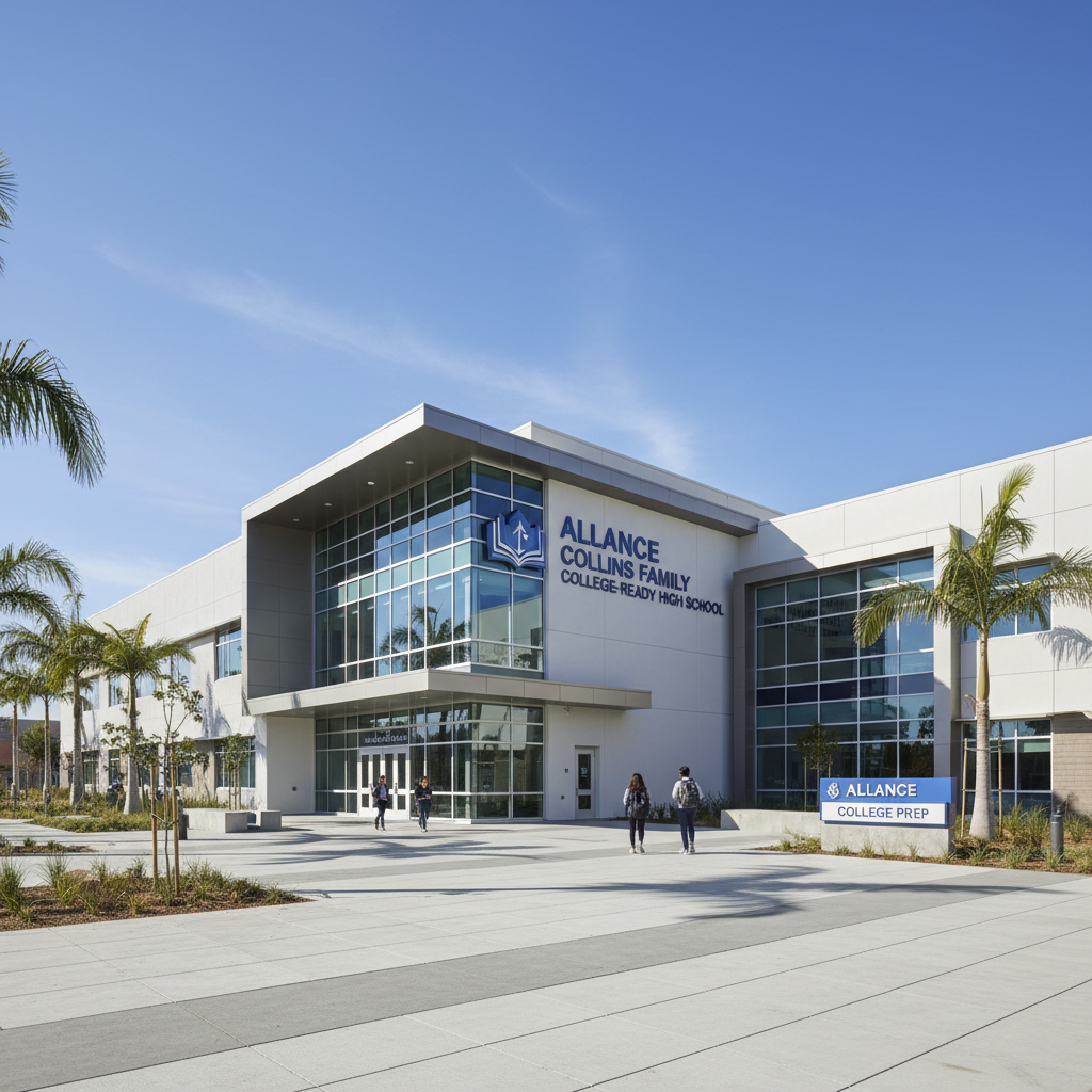 Alliance Collins Family College-Ready High School — Charter High School School in South LA / Huntington Park, CA