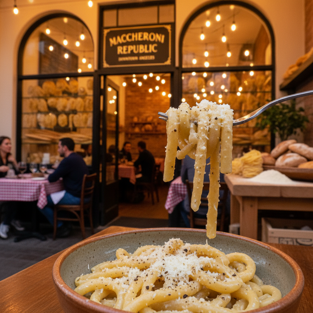 Maccheroni Republic — Downtown LA, Los Angeles, CA