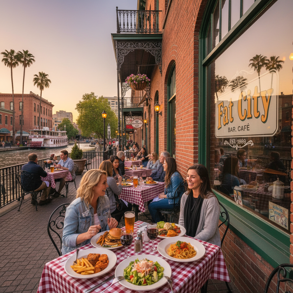 Fat City Bar & Café — Old Sacramento, Sacramento, CA