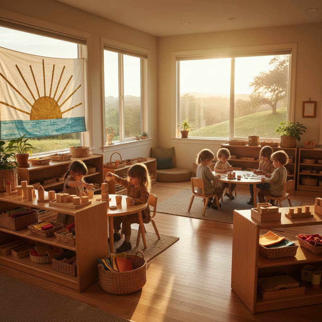 Sunrise Montessori School — Childcare & Family in San Luis Obispo, CA
