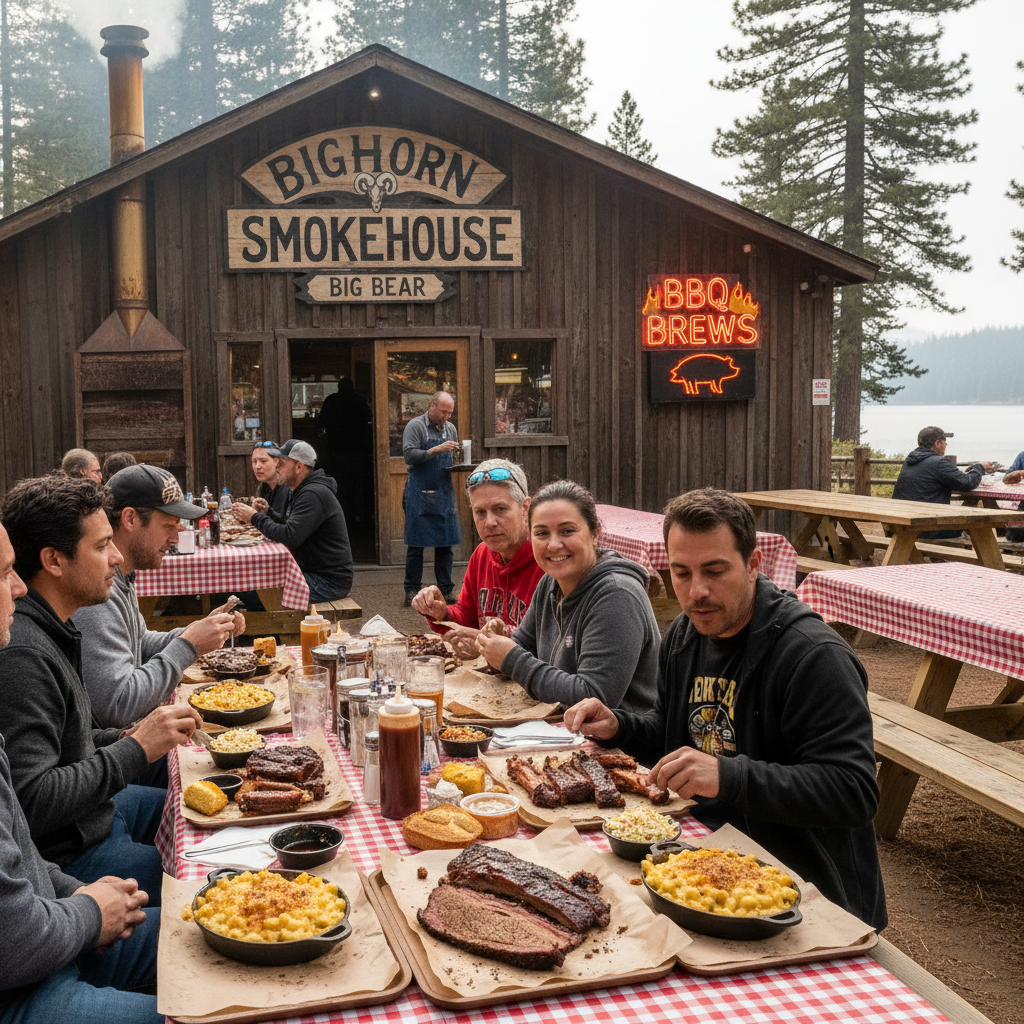 Bighorn Smokehouse — Big Bear Lake, Big Bear, CA