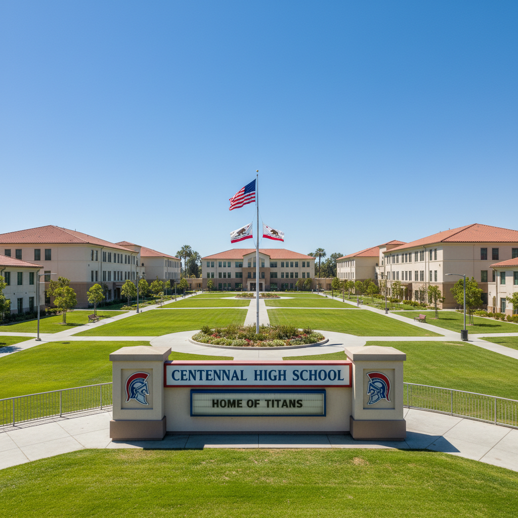 Centennial High School — Public High School School in Corona, CA