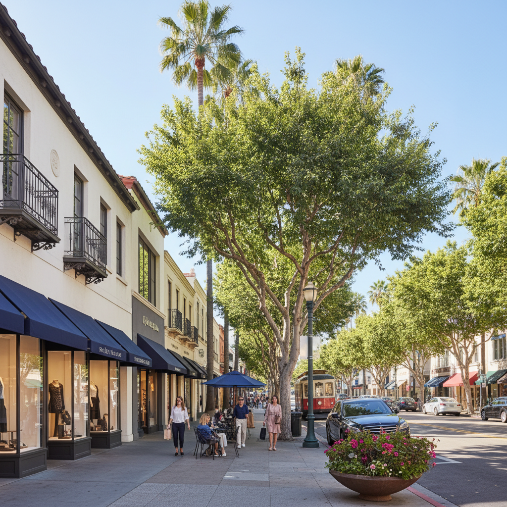 South Lake / Oak Knoll Pasadena hotels area