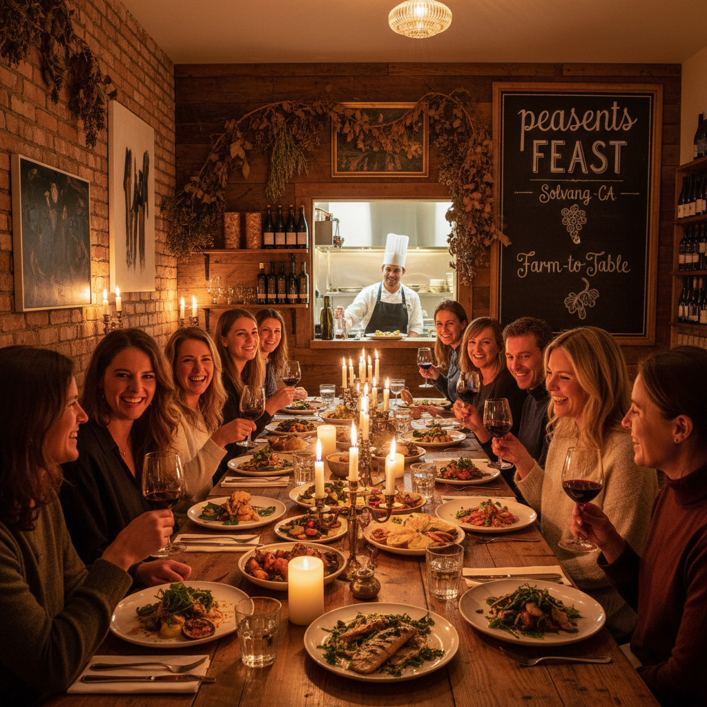 peasants FEAST — Solvang, Santa Barbara, CA
