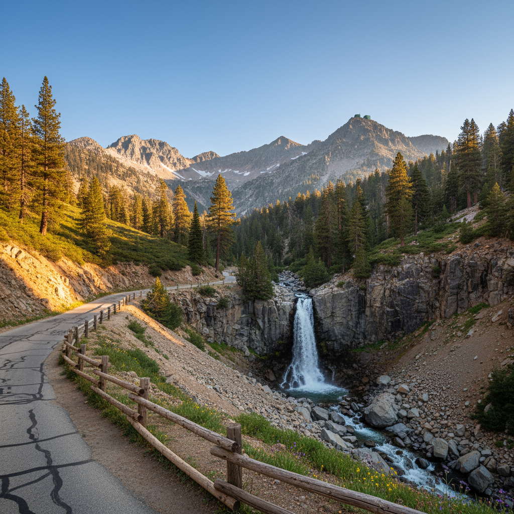 Mt Baldy / San Antonio Falls Trail — Trail in Mt Baldy / Rancho Cucamonga, CA