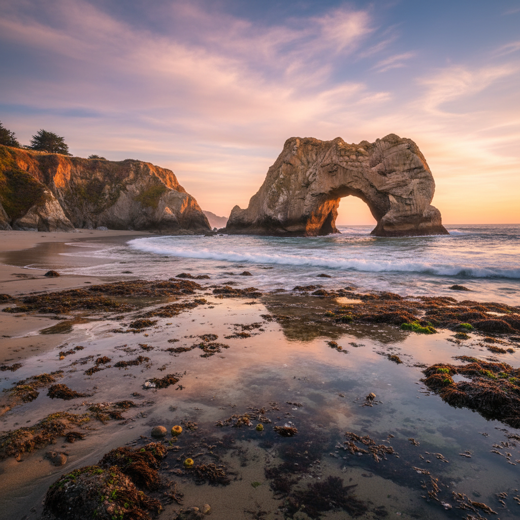 Natural Bridges State Beach