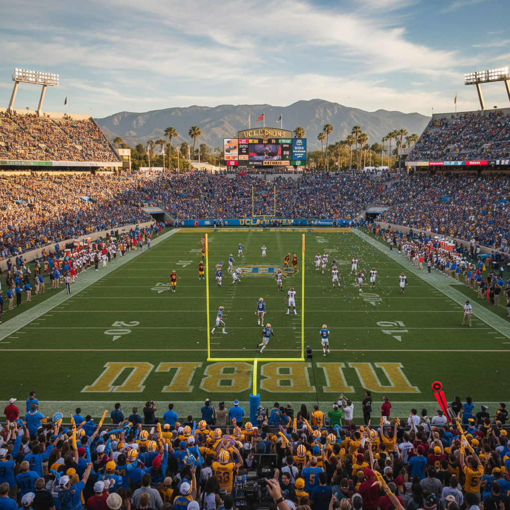 UCLA Bruins Football vs. USC Trojans Football
