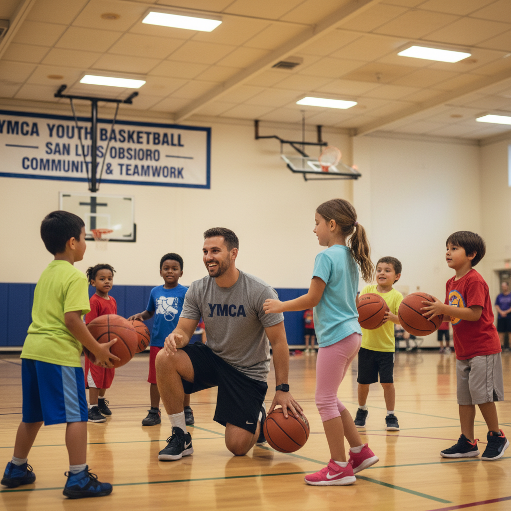 YMCA Youth Basketball (SLO County YMCA) — Youth Basketball Program in San Luis Obispo, CA