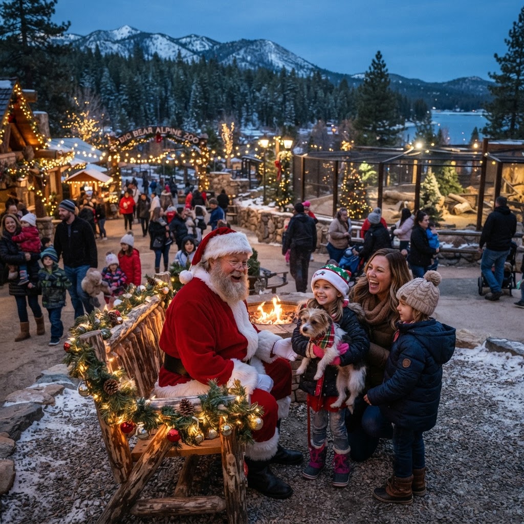 Santa Paws at Big Bear Zoo
