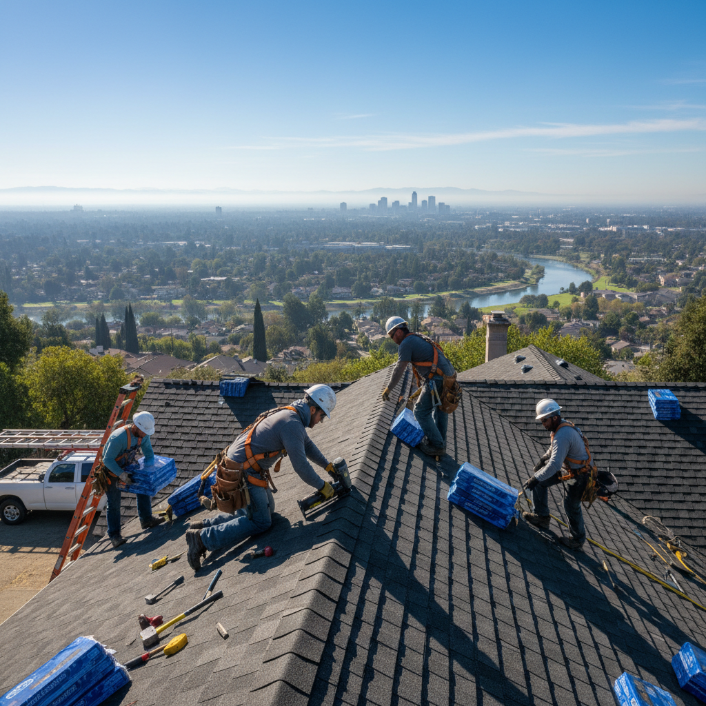 Capital City Roofing — Roofing in Rancho Cordova, CA