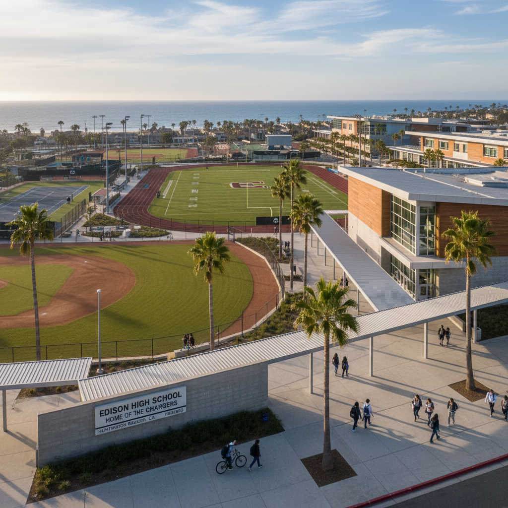 Edison High School — Public High School School in Huntington Beach, CA