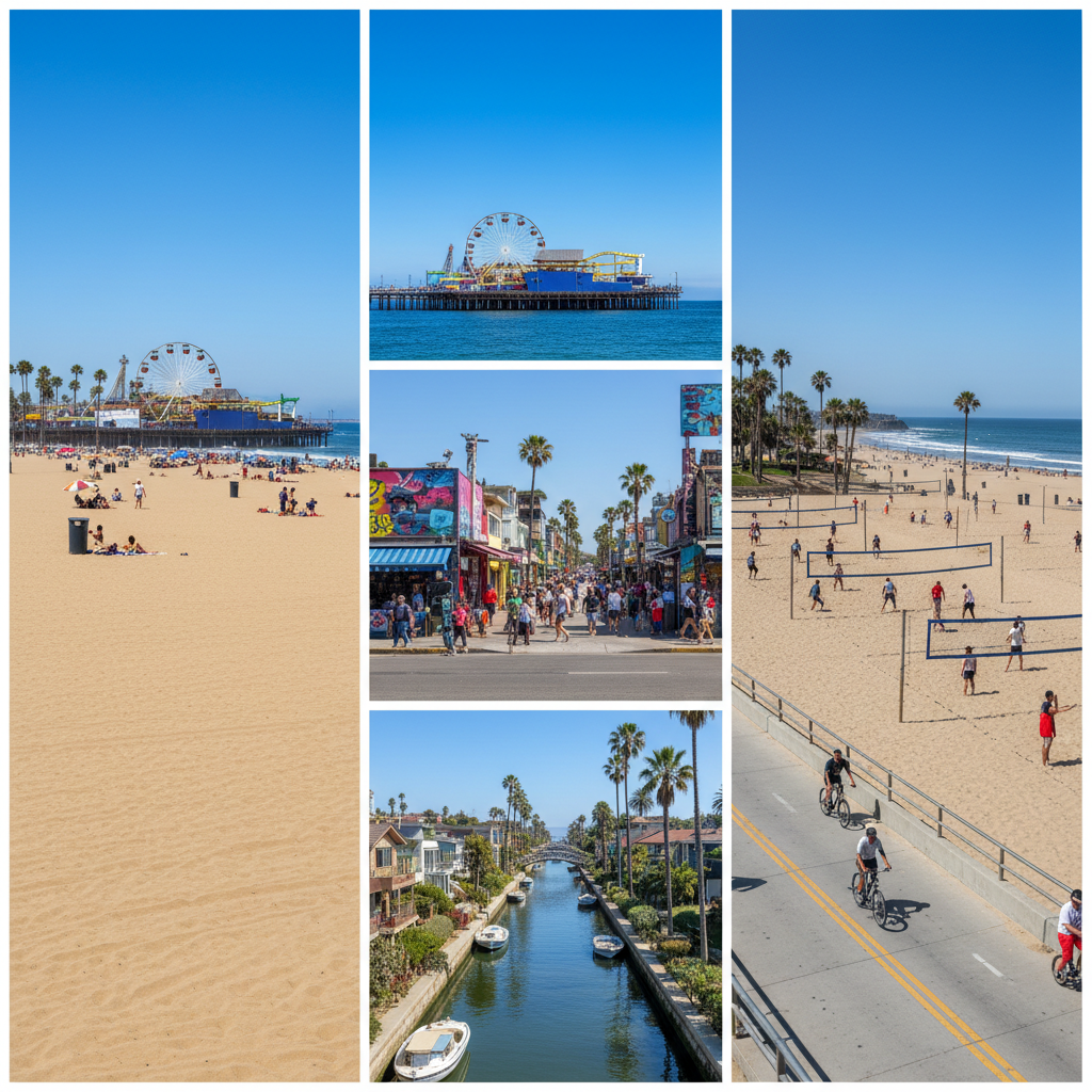 Santa Monica vs. Venice vs. Manhattan Beach — Beach City Comparison