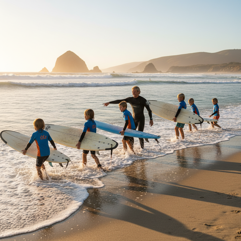 Central Coast Surfing Association Youth Program — Youth Surfing Program in Morro Bay, CA