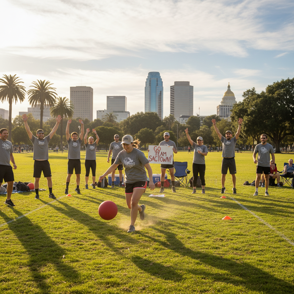 Xoso Sacramento – Coed Kickball — Adult Kickball Beer League in Midtown, CA