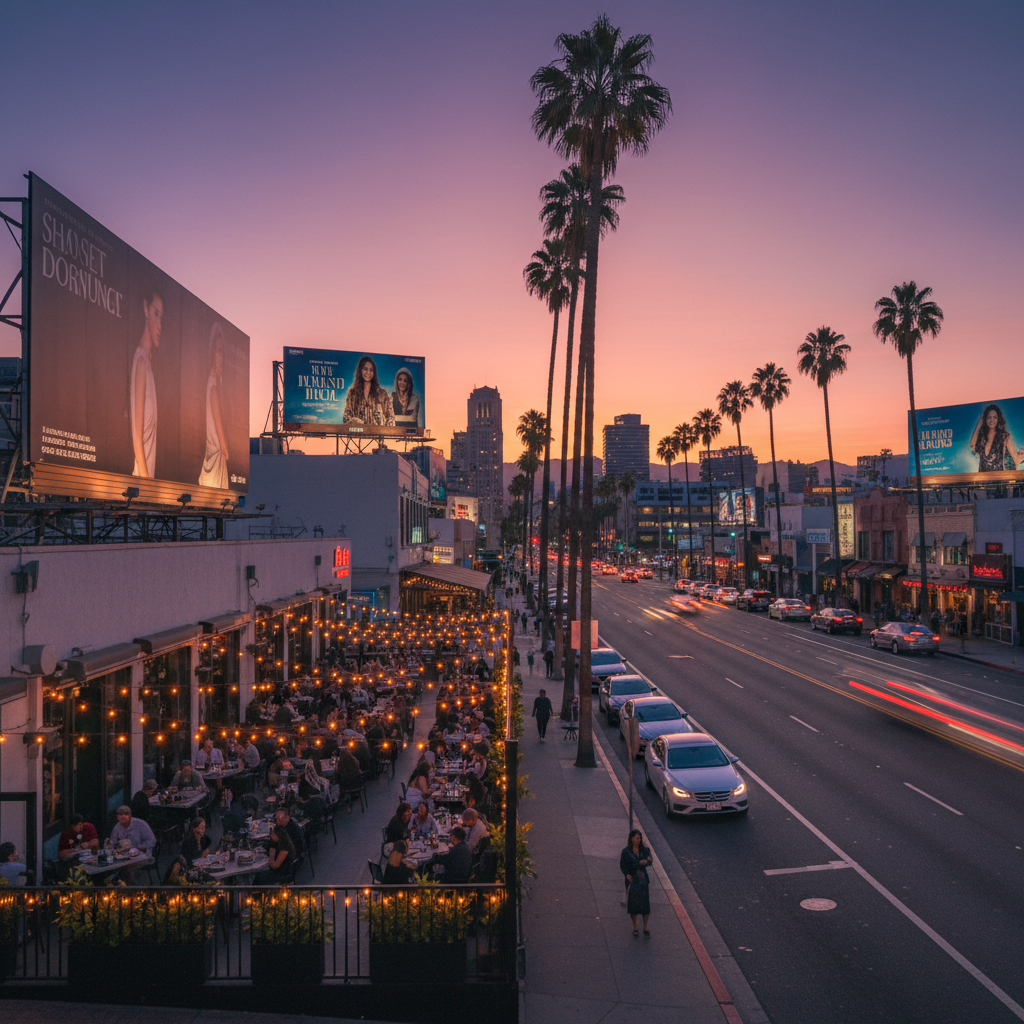 West Hollywood Los Angeles hotels area