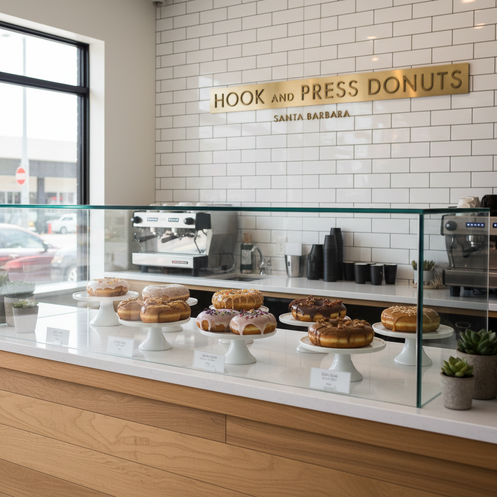 Hook & Press Donuts — Downtown SB, Santa Barbara, CA