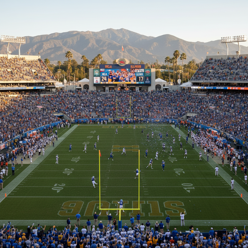 UCLA Bruins Football vs. Illinois Fighting Illini Football