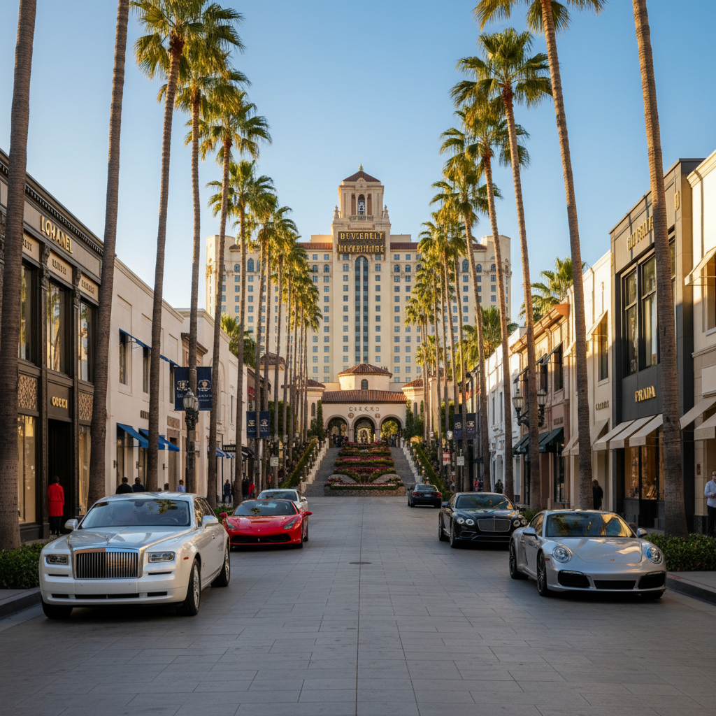 Beverly Hills Los Angeles hotels area