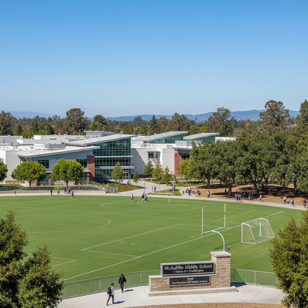 McAuliffe Middle School — Public Middle School in Los Alamitos, CA