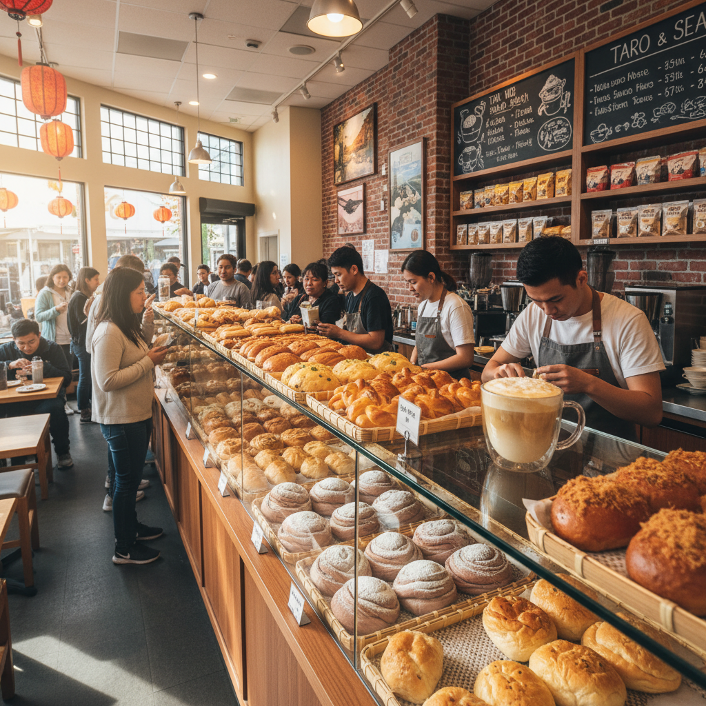 85°C Bakery Café — Cupertino, Silicon Valley, CA