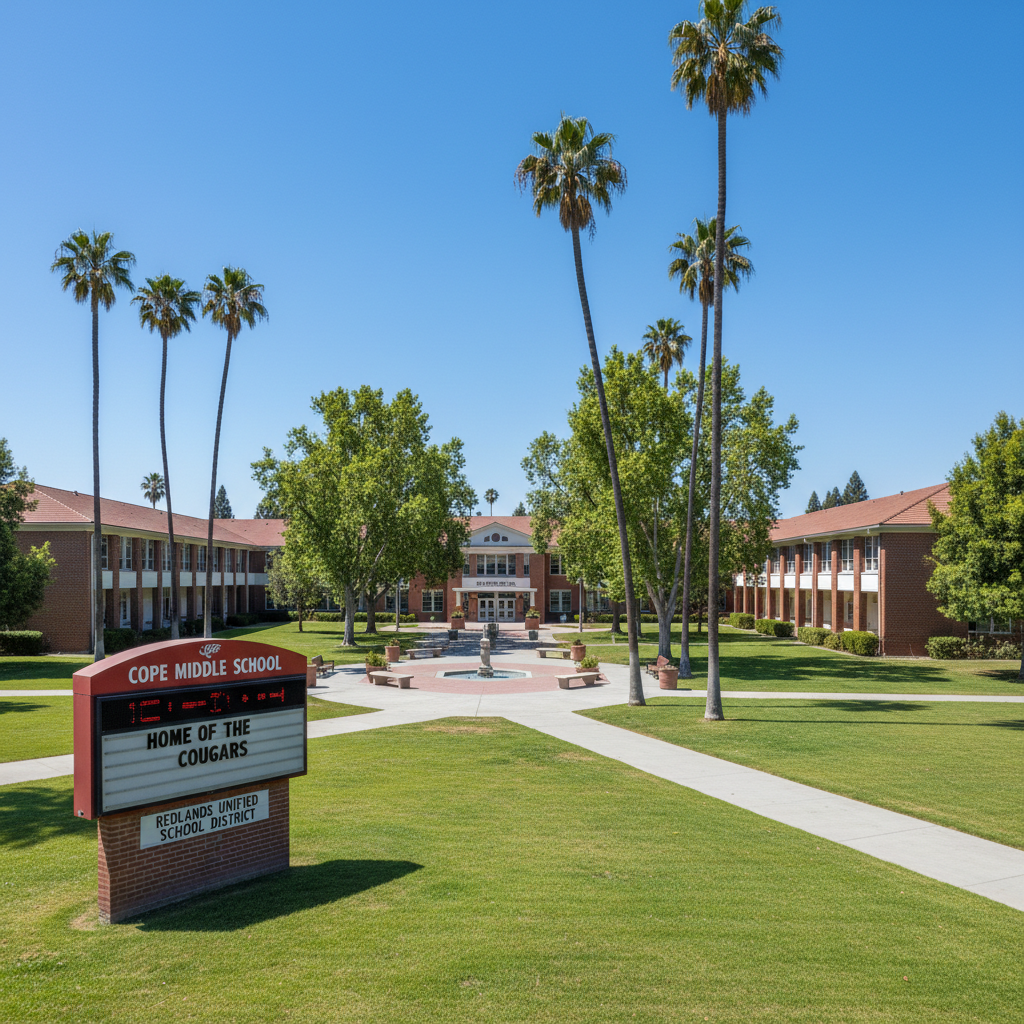 Cope Middle School — Public Middle School in Redlands, CA