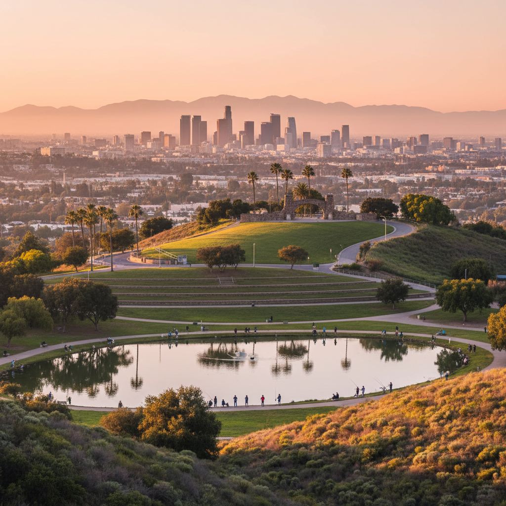 Kenneth Hahn State Recreation Area Entrance Park — Park in Baldwin Hills, CA