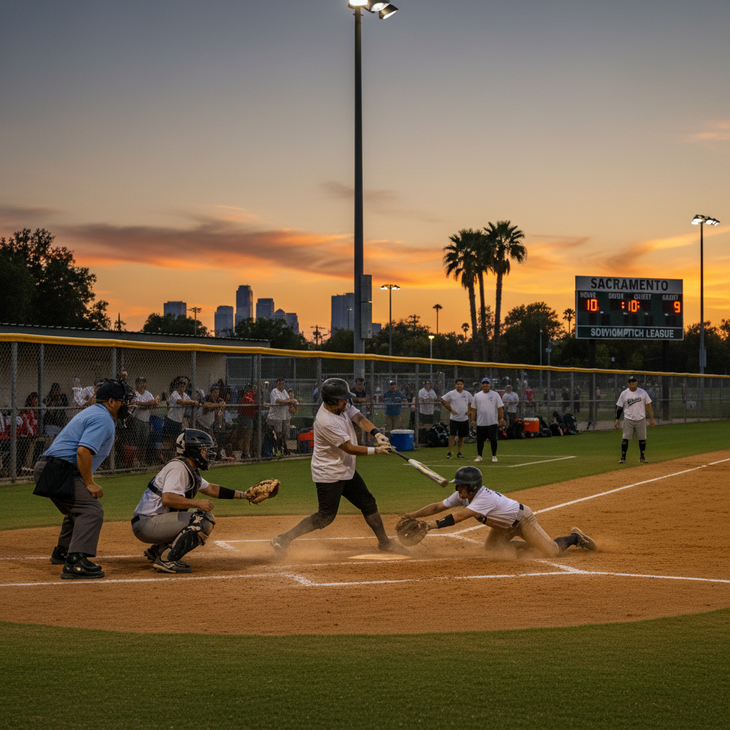 City of Sacramento Adult Softball – Men's Competitive — Adult Softball City / Municipal in Arden-Arcade / South Sacramento, CA