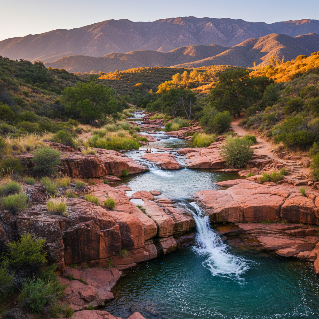 Red Rock Pools (Santa Ynez River) — Los Padres in Santa Ynez Valley, CA