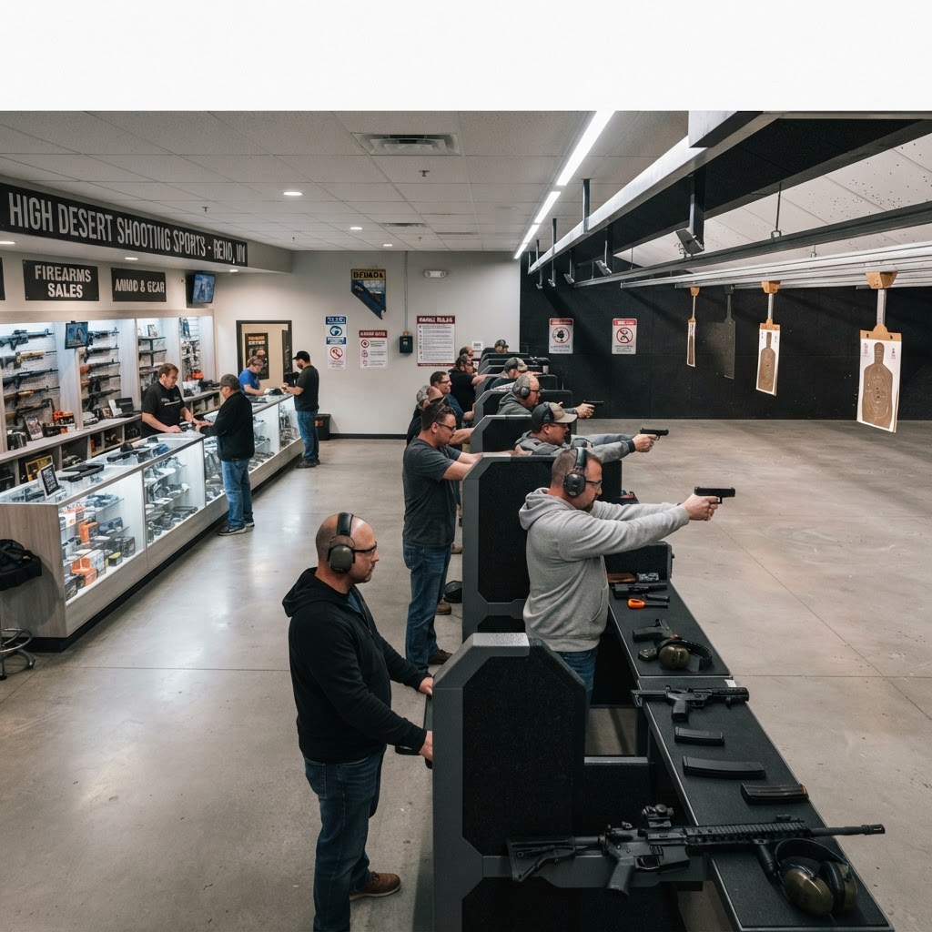 Reno Guns & Range — Indoor shooting range near Lake Tahoe
