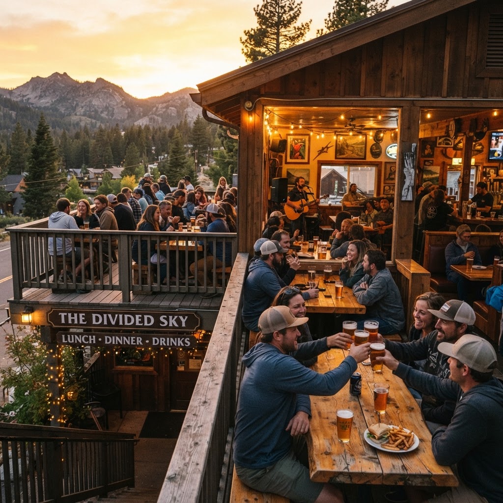 The Divided Sky — South Lake Tahoe / Meyers, Lake Tahoe