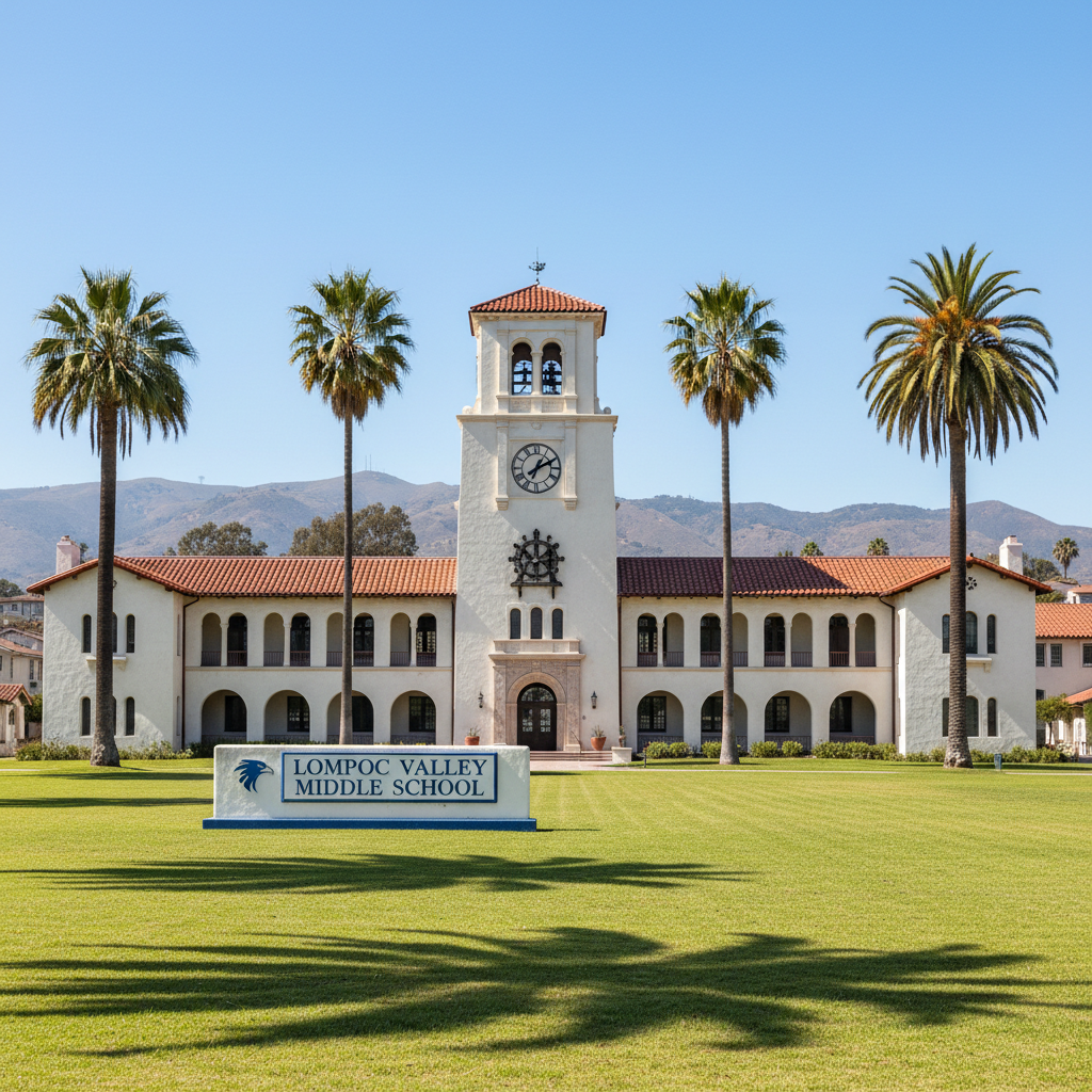 Lompoc Valley Middle School — Public Middle School in Lompoc, CA