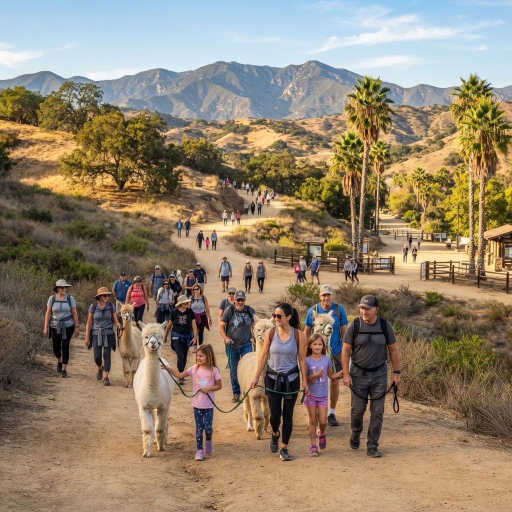 Community Hike – Hike with the Alpacas