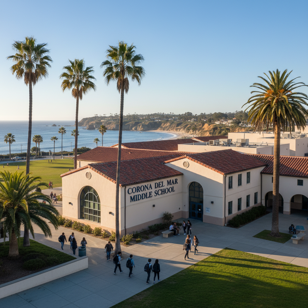Corona del Mar Middle School — Public Middle School in Corona del Mar, CA