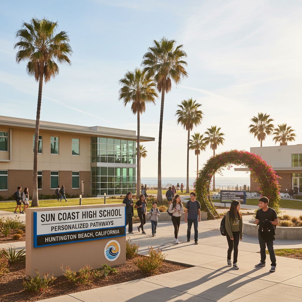 Sun Coast High School — Charter High School School in Huntington Beach, CA