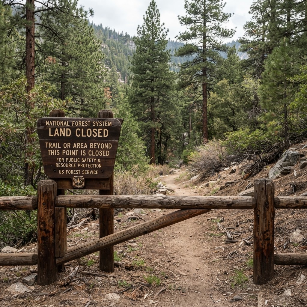 USDA Forest Service Closes Big Bear Lake Recreation Area