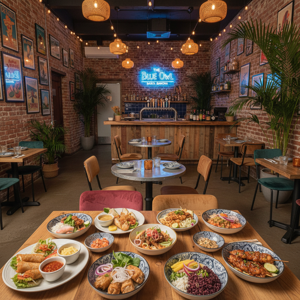 The Blue Owl — Downtown SB, Santa Barbara, CA