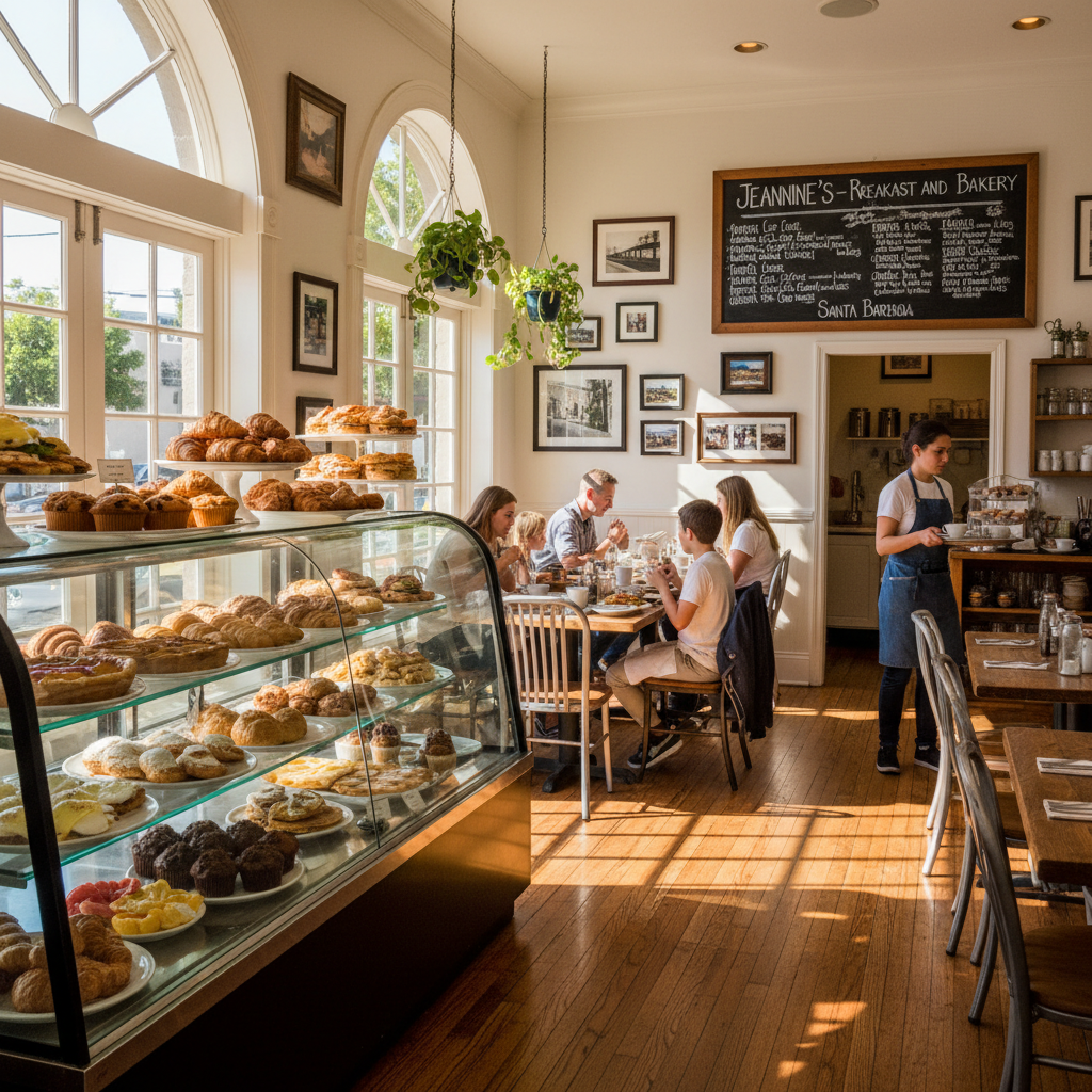 Jeannine's Restaurant & Bakery — Downtown SB, Santa Barbara, CA