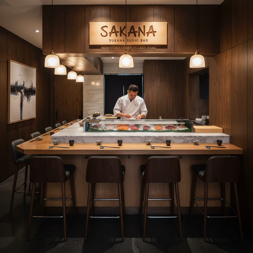 Sakana Sushi Bar — Montecito, Santa Barbara, CA