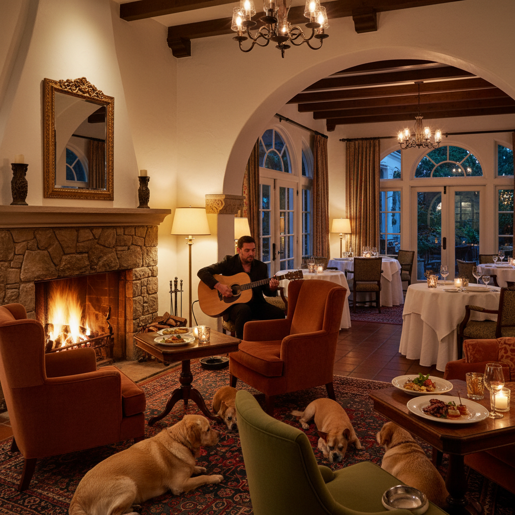 Terry's Lounge at Cypress Inn — Carmel-by-the-Sea, Monterey County, CA