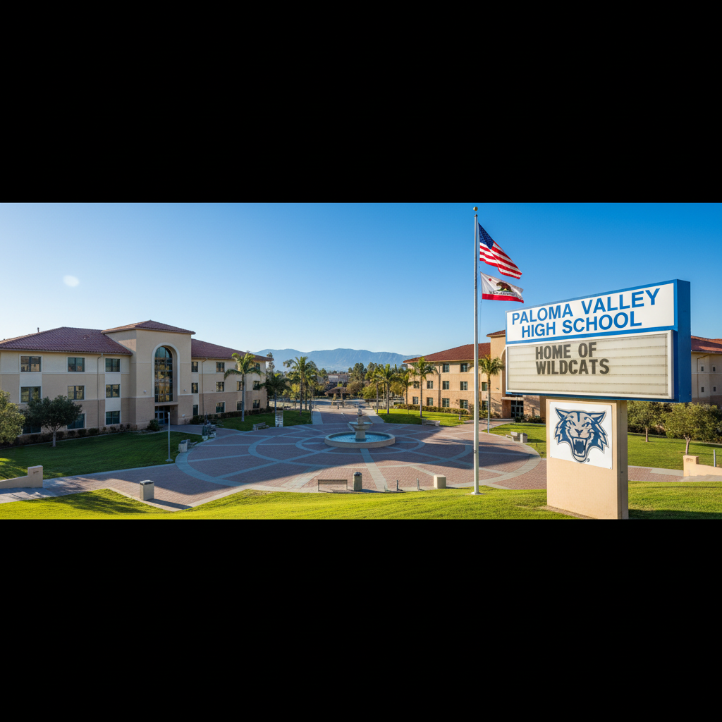 Paloma Valley High School — Public High School School in Menifee, CA