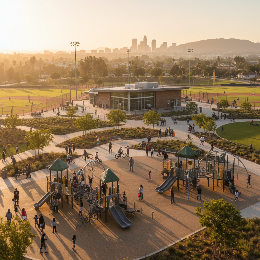 Norman O. Houston Park — Park in Baldwin Hills, CA