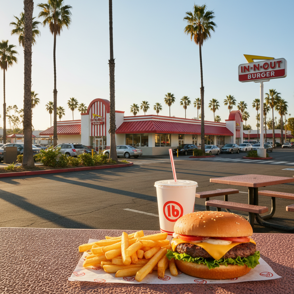 In-N-Out — original Anaheim Disneyland — Anaheim, Orange County, CA
