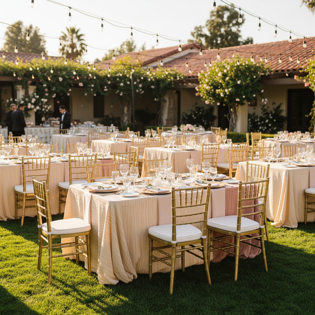 Memorable Events Rentals — Tables Chairs in Sacramento, CA