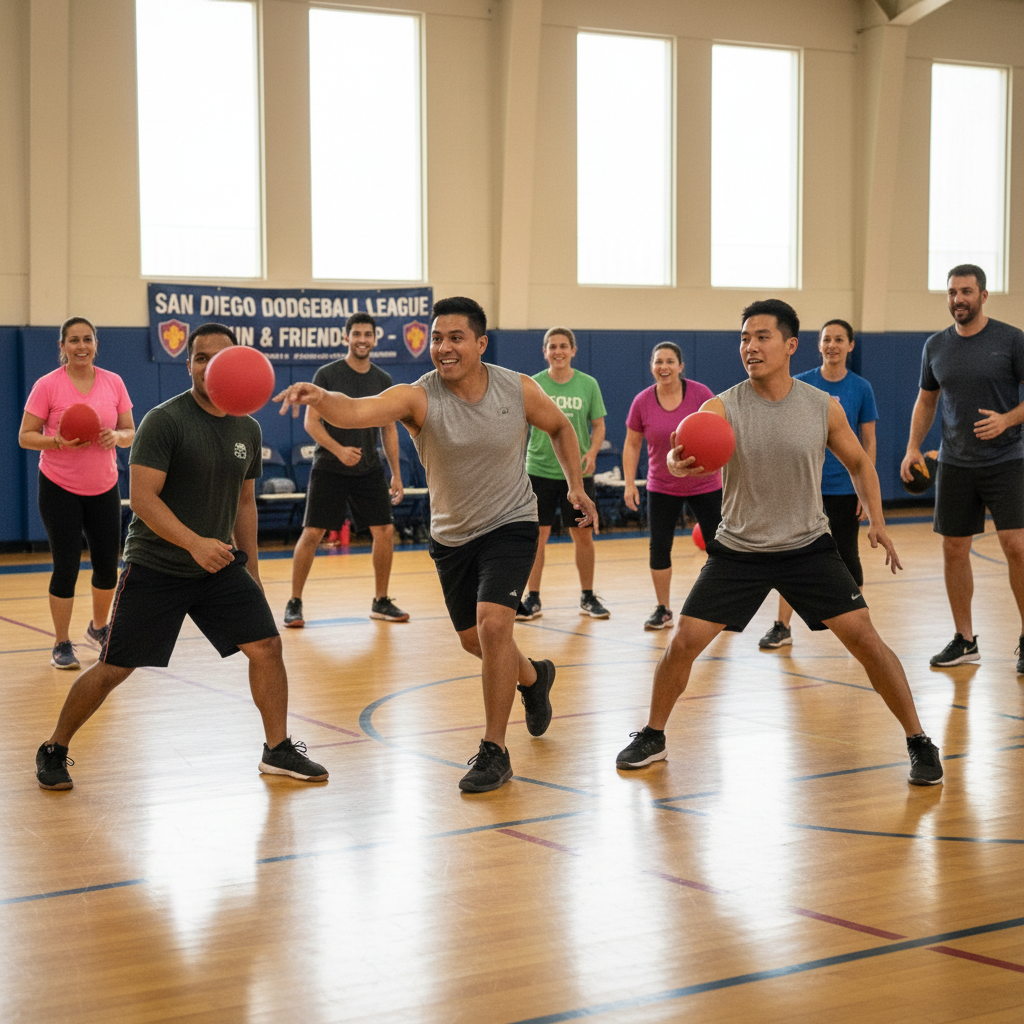 OutLoud Sports San Diego — Dodgeball