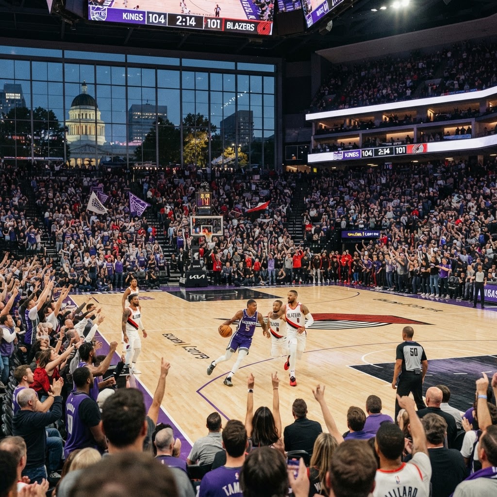 Sacramento Kings vs Portland Trail Blazers
