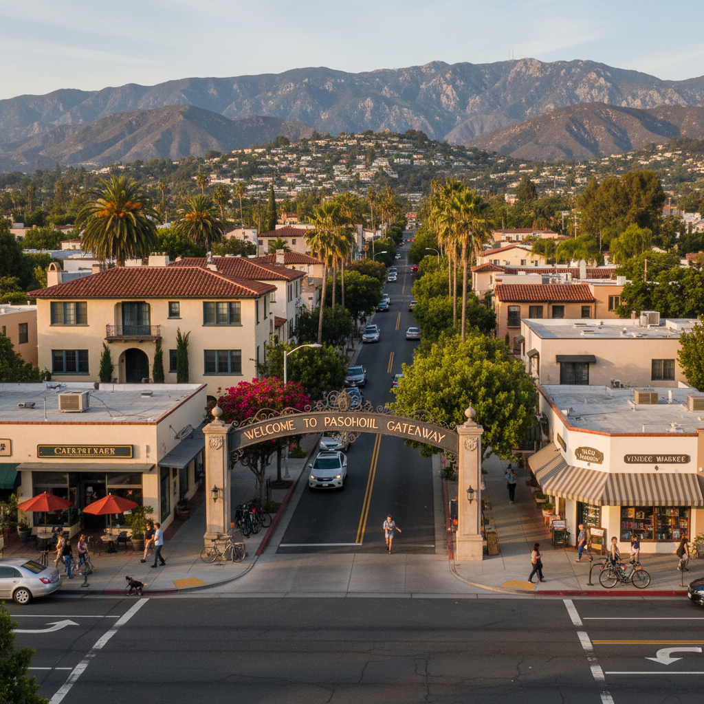 Foothill Boulevard Corridor, Pasadena