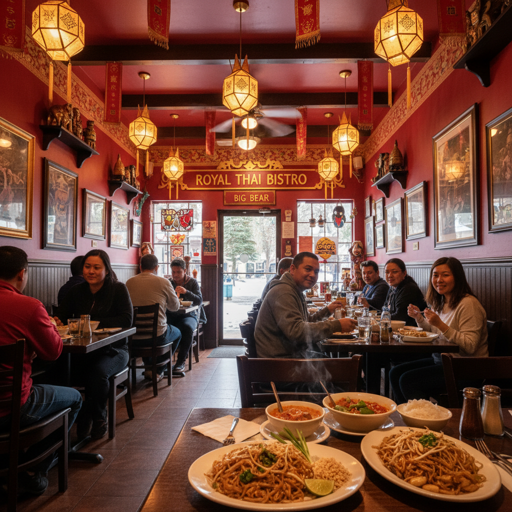 Royal Thai Bistro — Big Bear Lake, Big Bear, CA