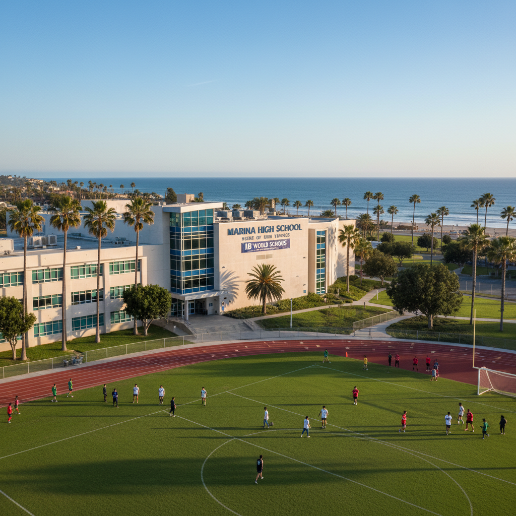 Marina High School — Public High School School in Huntington Beach, CA